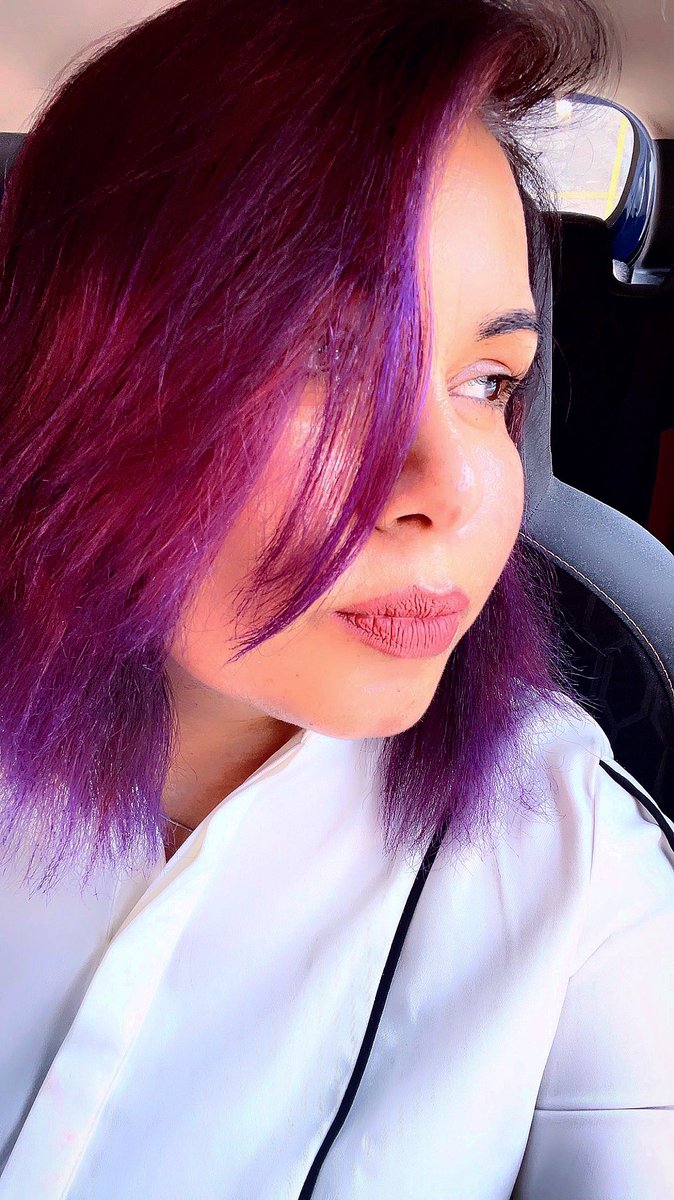 purrplemartini's tweet photo. Too purple for Mr Gray💜
#purplehair #purpling #hairstyle https://t.co/2SeJbcK7Ve