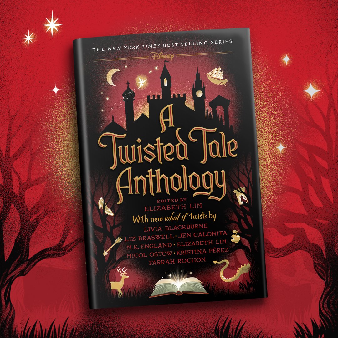 DisneyBooks's tweet photo. ✨ Cover Reveal! ✨ A Twisted Tale Anthology, featuring stories from best-selling authors, is on sale October 3. 

Preorder now: https://t.co/cmflCgLGwp https://t.co/lNJvQtUmVJ