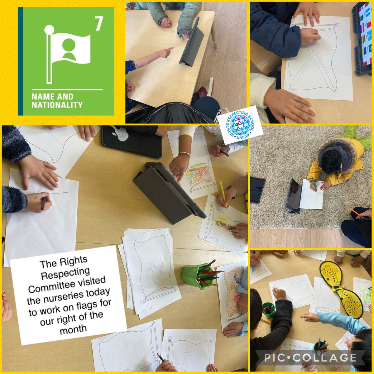 The Tollcross Rights Respecting committee (part of our health and well-being team) enjoyed visiting the nurseries this afternoon for their monthly visit. Today they were working on the right of the month article 7. 🙂 <a href="/EycTollcross/">TollcrossEYC</a> <a href="/TollcrossP/">Tollcross Primary School</a>