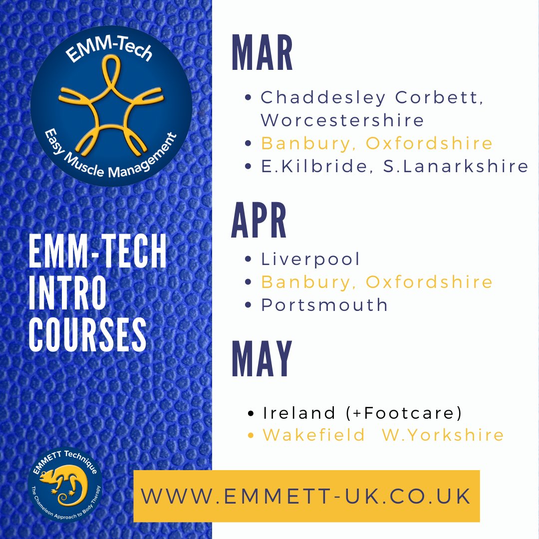 emmett_uk: Elevate your skills and explore new possibilities! Check out our upcoming courses now 🤩 Courses can be repeated at half price 💰

👉 emmett-uk.co.uk

#gentletherapythatworks   #gentlemusclereleasetherapy #complementarytherapy #emmet…