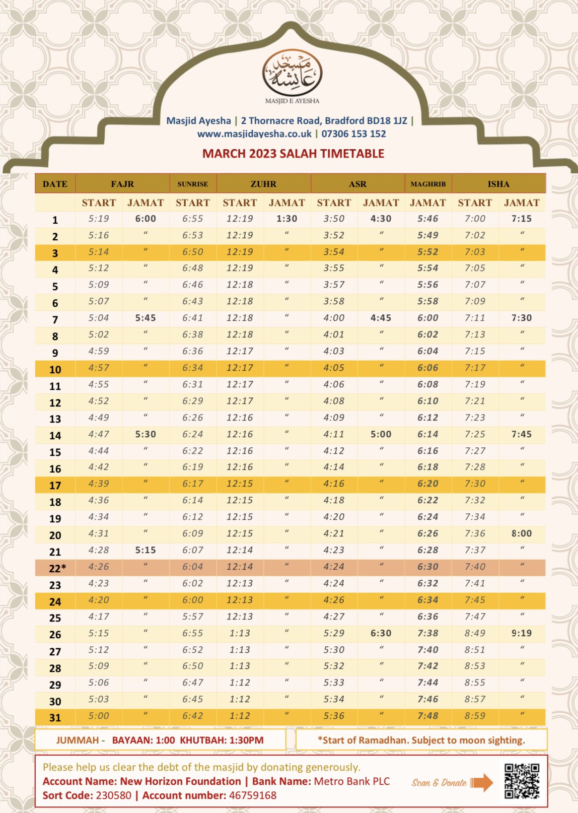 Masjid Ayesha (@Masjid__Ayesha) / Twitter
