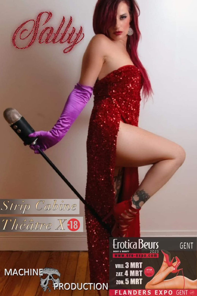 MachineProd2's tweet photo. Coucou tout le monde !
Nous voici de retour pour @eroticabeurs Gand, les 3, 4 et 5 mars prochain.🥳
Retrouvez Célina Doll, @sally_570, Laurine, Cassie, Louve DeaWolf, Franky Dia pour des shows privés sur notre stand
Venez aussi assister à nos Théatres X 🔞Lesbien et Hétéro !🔥 https://t.co/7v49CNW6Db