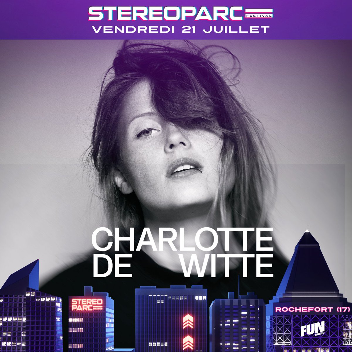 THE QUEEN IS COMING❤️ Voici en avant première, la DJ numéro 1 mondiale de la scène underground 🤩 Qui d'autre que la reine de la techno @CharlottedWitte pour lancer cette nouvelle édition de Stereoparc ? 💥 OFFRE EARLY : 🎫Billets & infos : stereoparc.com/billetterie/