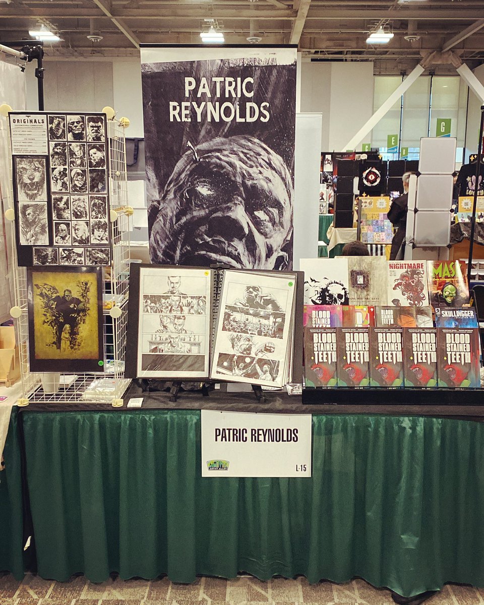 It’s time, @emeraldcitycomiccon!  Come see me at table L-15 in Artist Alley!