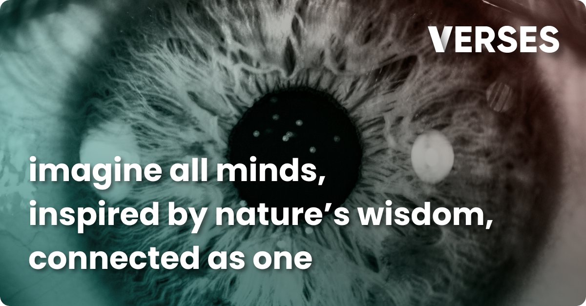 helloVERSES's tweet image. If you want to go fast, go alone. If you want to go far, go together.
Let’s build a Smarter World inspired by nature. verses.ai
#AI #DistributedIntelligence