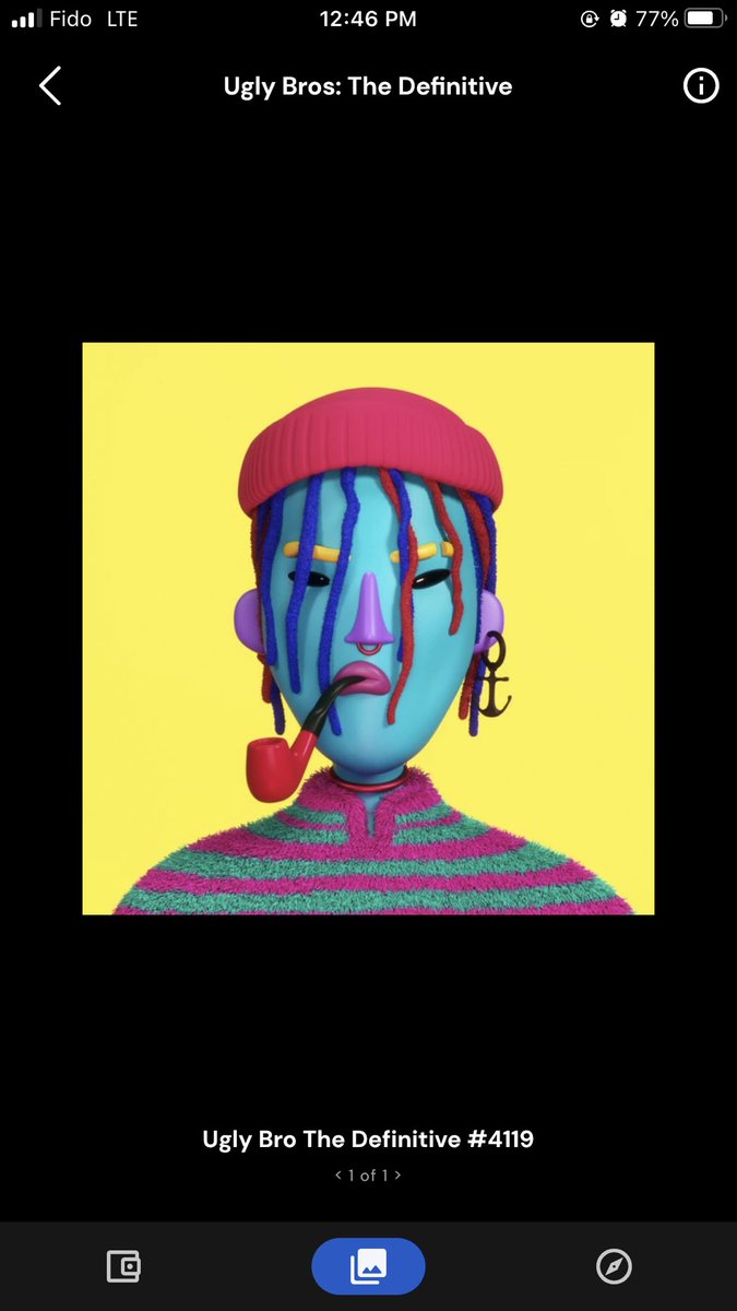 Thank you <a href="/UglybrosNFT/">Ugly Bros</a> for gifting me this amazing art at the Web3 Toronto Summit🙏🙏🚀 #Cardano $ADA