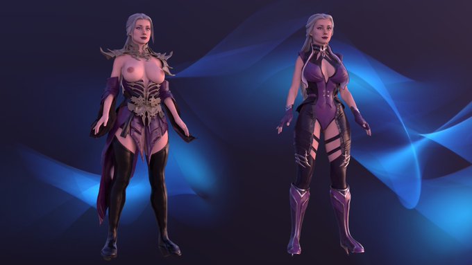 1 pic. Sindel, Blender model is now available on Patreon - https://t.co/9XEypuUr1C

1) https://t.co/jxX2VlpaCI
2)