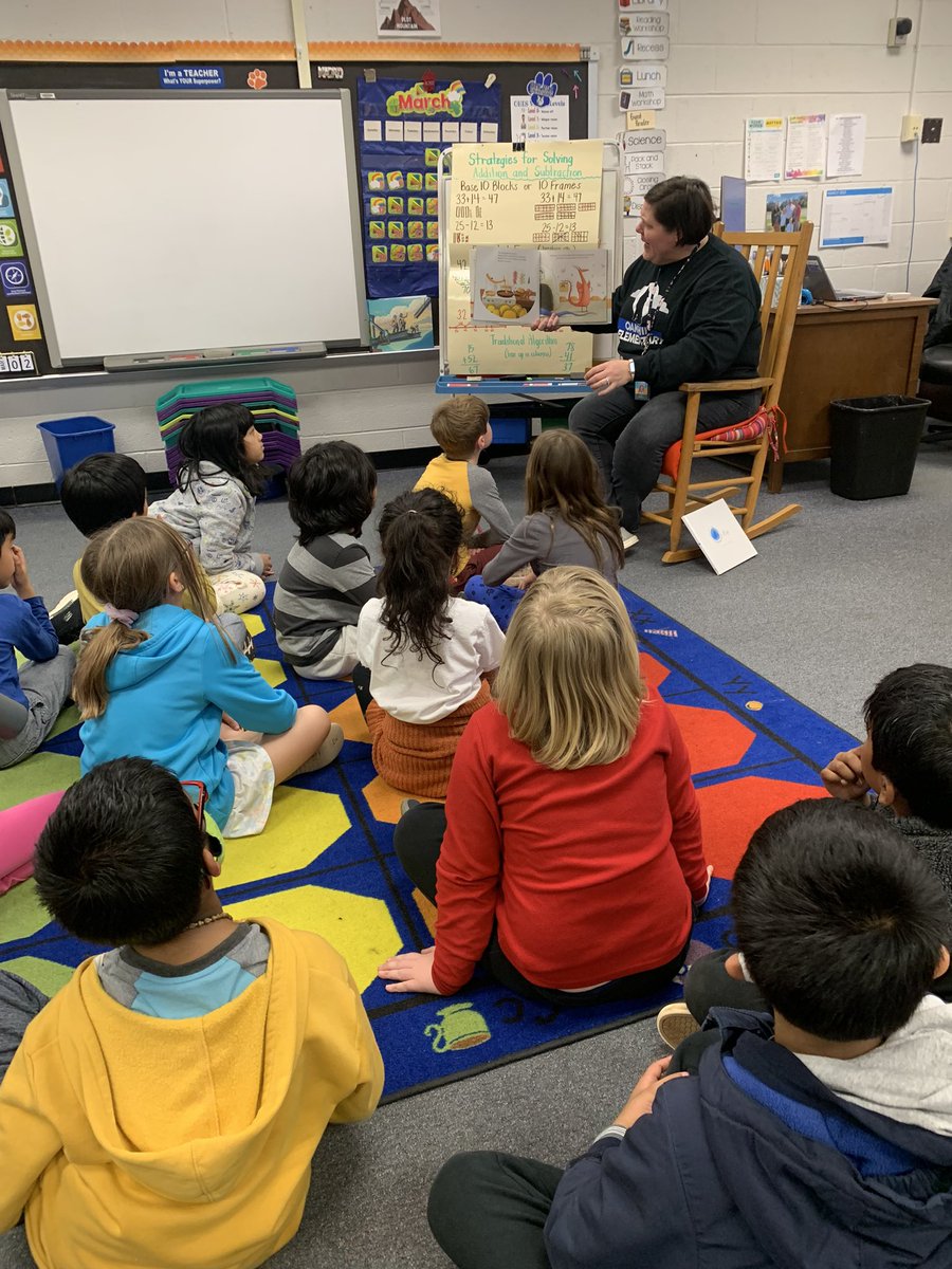 Ss <a href="/oakhilles/">Oak Hill Elementary</a> worked so hard this week…math problems, peer editing, and even a special guest reader for Read Across America! <a href="/lisaprill/">Lisa Prillaman</a>