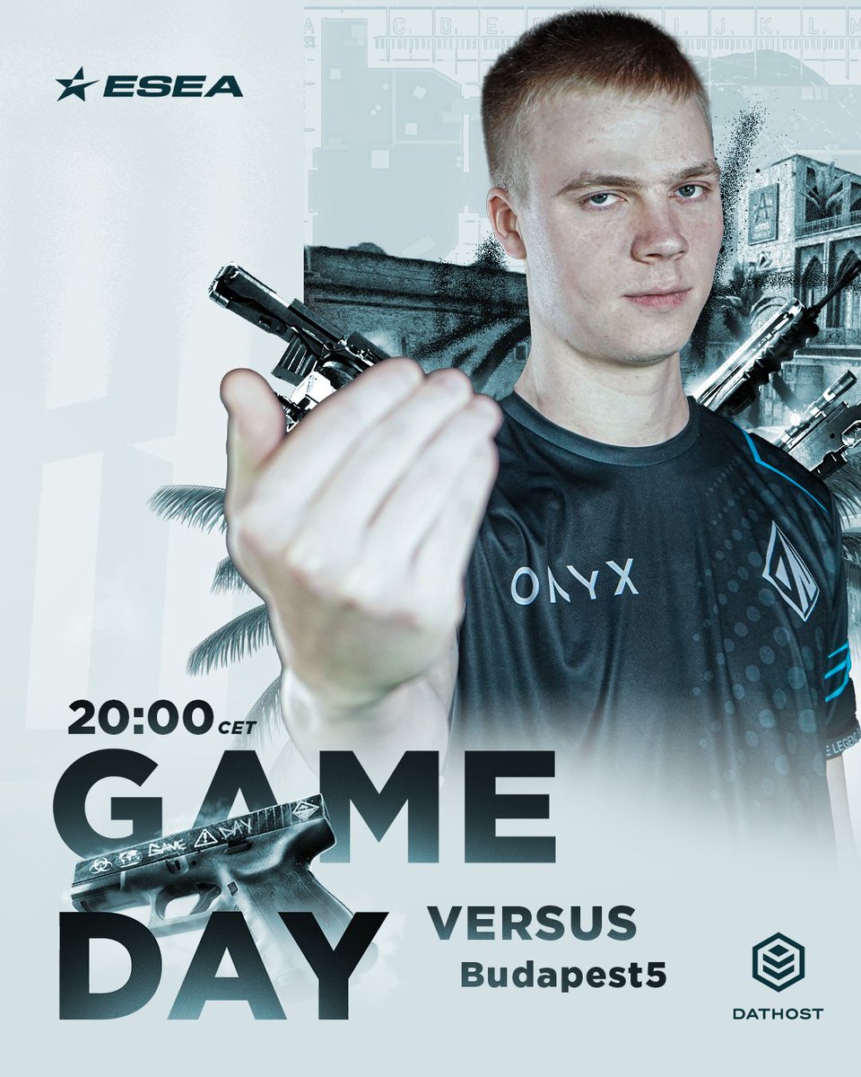 [#CSGO] 3 Spiele haben wir diese Woche noch vor der Brust - ein Sieg ist ausreichend für den Klassenerhalt! 🔥 Ob wir heute den Klassenerhalt bereits sichern können? Schaltet ein! ⬇️ 🆚 @BudapestFive 🎙️ @K4iG_twitch 📺 twitch.tv/onyx_legends ⏰ 20:00 CET #BEONYX