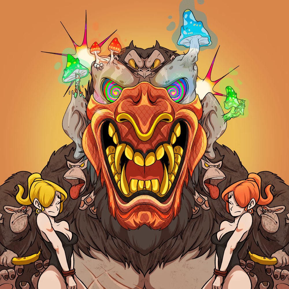 Mach_500's tweet image. Let’s see some @apefinfts 🦍🦍🦍