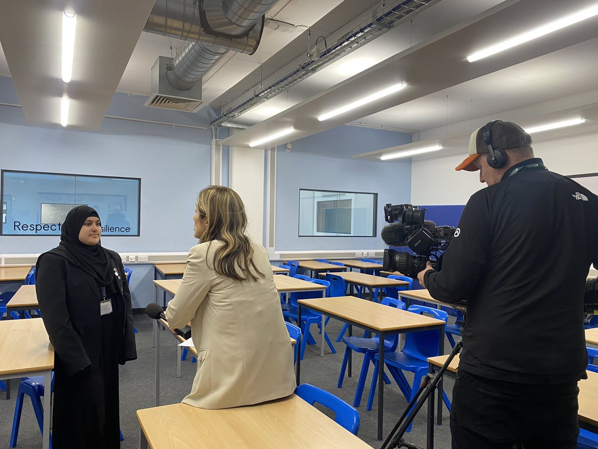 CarltonBolling's tweet photo. Today, our community engagement teams spoke to ITV @HelenSteelITV and highlighted the issues surrounding gender inequality and the incredible work the leaders are implementing within the community. @nextgenleaders5   #SDG5 https://t.co/iBiUGNX56j