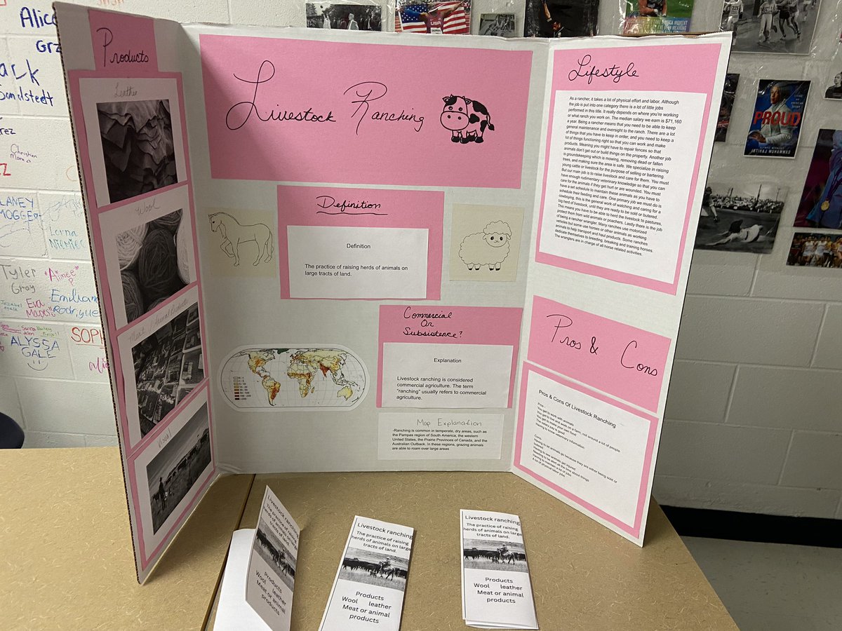 MrDelarmente's tweet photo. One of my favorite days in AP HUG are their Agricultural Job Fair Projects where groups present on different types of Agriculture around the world and try to sell their practice as a career. https://t.co/U3XRp7XYiy