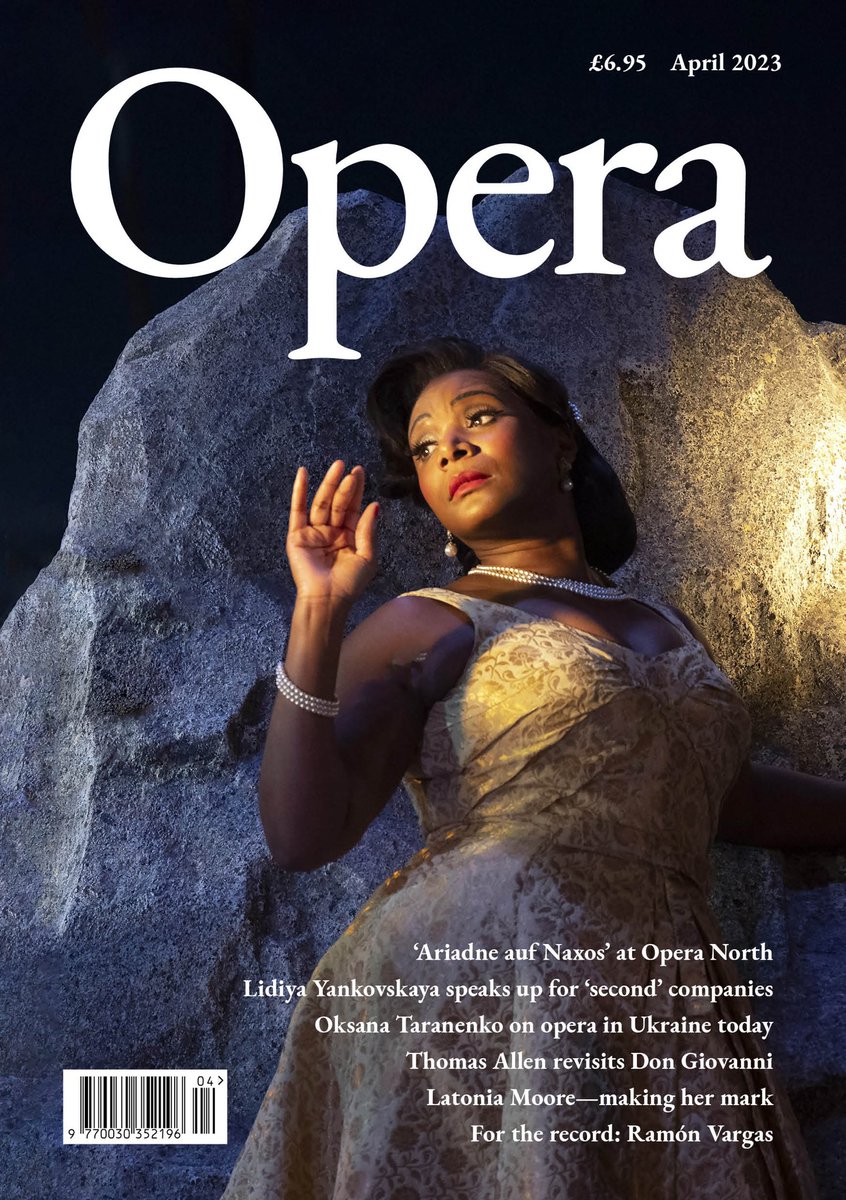 operamagazine's tweet photo. We’ve gone to press on our April issue, with Elizabeth Llewellyn @SopranicBrit on the cover as @Opera_North’s Ariadne. Also featuring Oksana Taranenko on Ukraine, @LidiyaConductor, @LaMoooore & Thomas Allen. Orders here: https://t.co/GAdXYHMwRe https://t.co/NXyGq2AGUy
