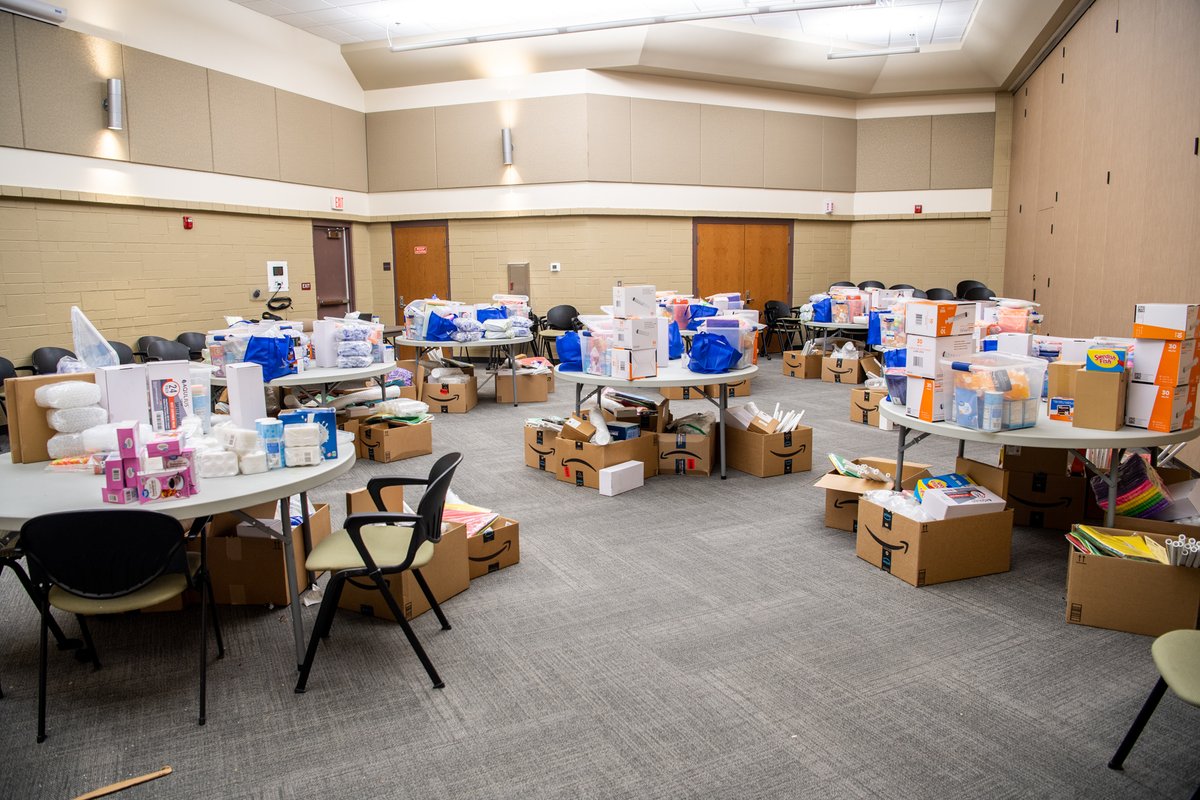 DysartUSD's tweet image. STEM teachers from across the district received STEM training this week from @DoDstem. They participated in many workshops, projects, and activities, and were also surprised with a room full of supplies that were donated for them to use in their own STEM projects. #STEM #DoDSTEM