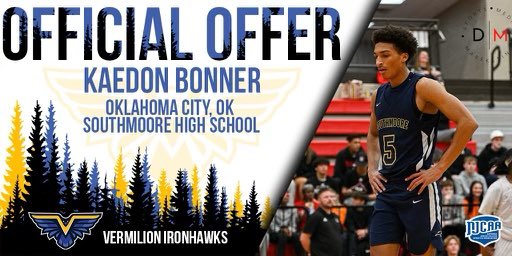 After a great conversation with <a href="/CoachDanTharp/">Dan Tharp</a>, I am extremely blessed to have my first offer to continue my academic and athletic career at Vermilion Community College! #AGTG