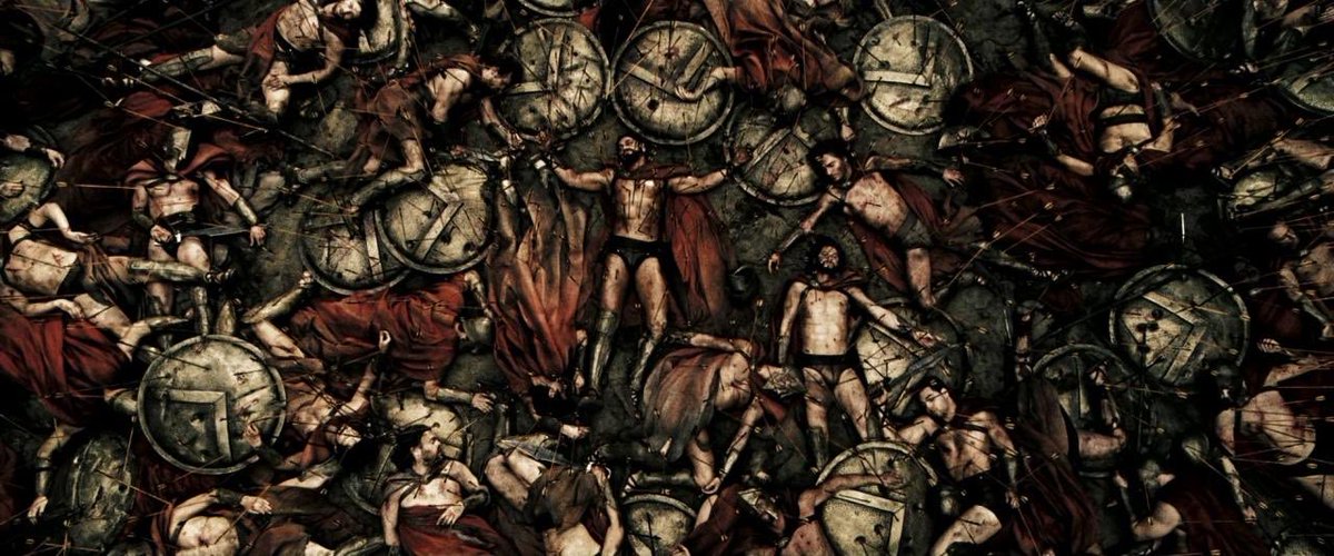 300 (2007)
Directed by Zack Snyder
Cinematography by Larry Fong