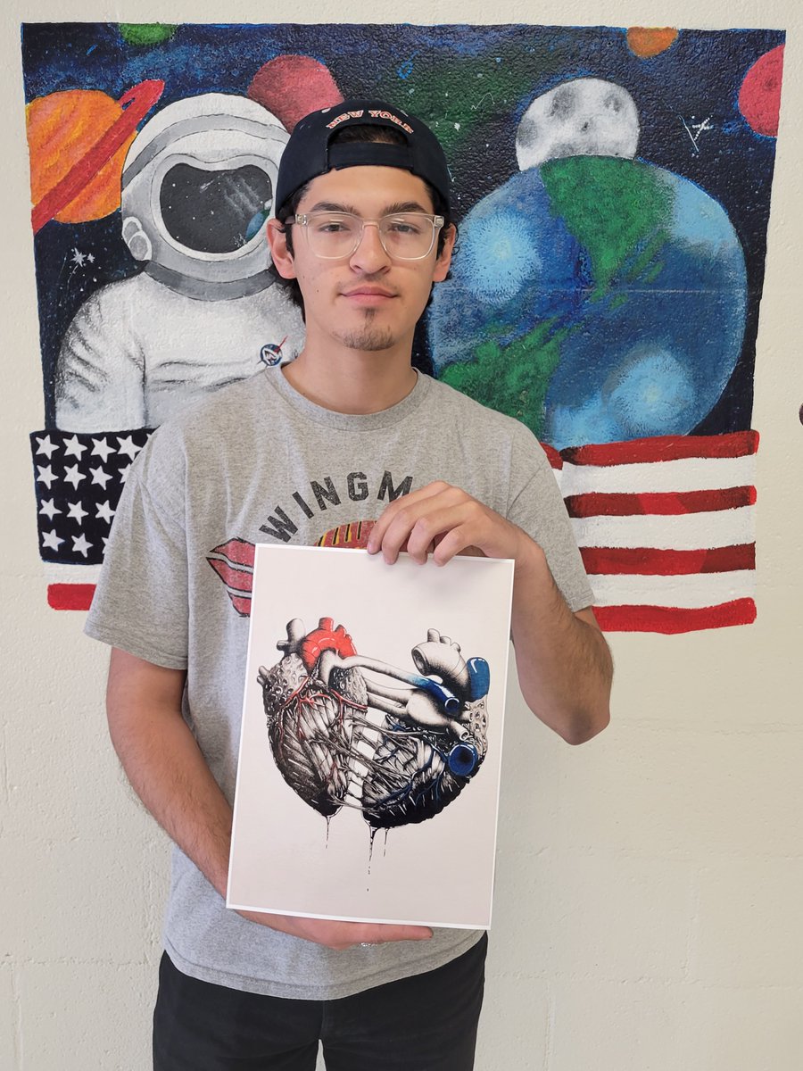 McHi Art (@mchi_artclub) on Twitter photo Congratulations! 🎉 Sr. Ethan Trevino-Martinez’s artwork was selected for the 2023 TAEA Youth Art Month Exhibition at the Bullock Texas State History Museum on Congress Ave. in Austin, Tx!
<a href="/McallenHigh/">McAllen High School</a> <a href="/mcallenfinearts/">McAllen ISD Fine Arts</a> <a href="/McAllenISD/">McAllen ISD</a> <a href="/misdvisualarts/">@MISDVisualArts</a> Congratulations! 🎉 Sr. Ethan Trevino-Martinez’s artwork was selected for the 2023 TAEA Youth Art Month Exhibition at the Bullock Texas State History Museum on Congress Ave. in Austin, Tx!
<a href="/McallenHigh/">McAllen High School</a> <a href="/mcallenfinearts/">McAllen ISD Fine Arts</a> <a href="/McAllenISD/">McAllen ISD</a> <a href="/misdvisualarts/">@MISDVisualArts</a>