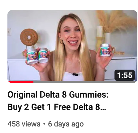 delta8edible's tweet photo. Almost 500 views this week. Keep the love coming! #delta8gummies #Hemp https://t.co/hHLN7tTS3b