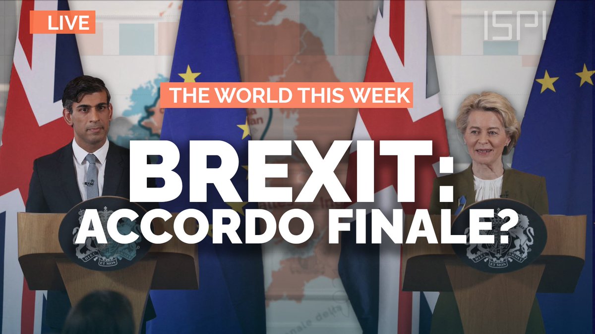 ISPI (@ispionline) on Twitter photo “#Brexit: accordo finale?”
Ringraziamo i relatori e chi ci ha seguito
Con <a href="/Altomonte_C/">Carlo Altomonte</a>, <a href="/Unibocconi/">Università Bocconi</a> e ISPI; <a href="/TITTIPRICE/">Tiziana Prezzo</a>, <a href="/SkyTG24/">Sky tg24</a>; <a href="/emmevilla/">Matteo Villa</a>, ISPI
Rivedi l’evento qui: bit.ly/3KJXagI “#Brexit: accordo finale?”
Ringraziamo i relatori e chi ci ha seguito
Con <a href="/Altomonte_C/">Carlo Altomonte</a>, <a href="/Unibocconi/">Università Bocconi</a> e ISPI; <a href="/TITTIPRICE/">Tiziana Prezzo</a>, <a href="/SkyTG24/">Sky tg24</a>; <a href="/emmevilla/">Matteo Villa</a>, ISPI
Rivedi l’evento qui: bit.ly/3KJXagI