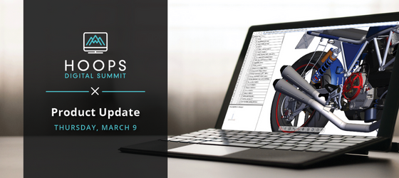 Join us for the HOOPS Product Update on March 9th!  Discover what's new for 2023 and get a sneak peek at upcoming releases.
Register now! 👇
bit.ly/3kB3c8P