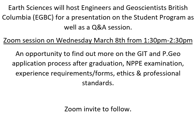 Check it out! Zoom link will be posted on March 8th. 🌎