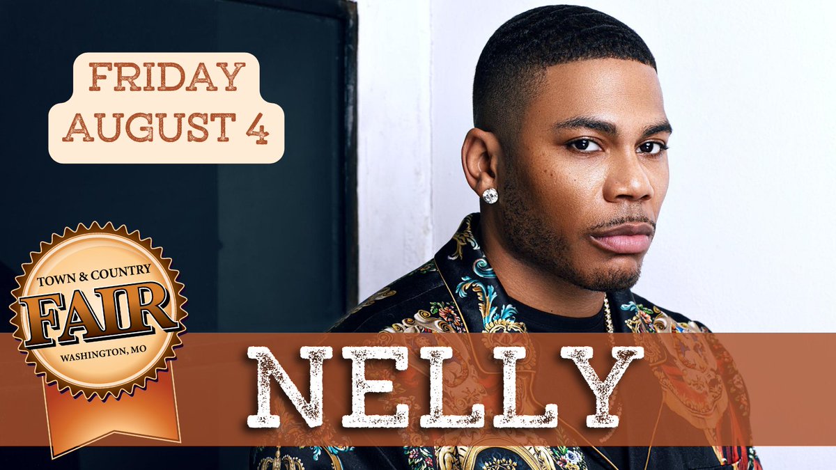 Crazy over Nelly?  Your only dilemma should be choosing between a daily ticket and a season pass!  Either way, we’ll see you Friday, August 4!  #nellyinwashmo #23washmofair  etix.com/ticket/p/35715…