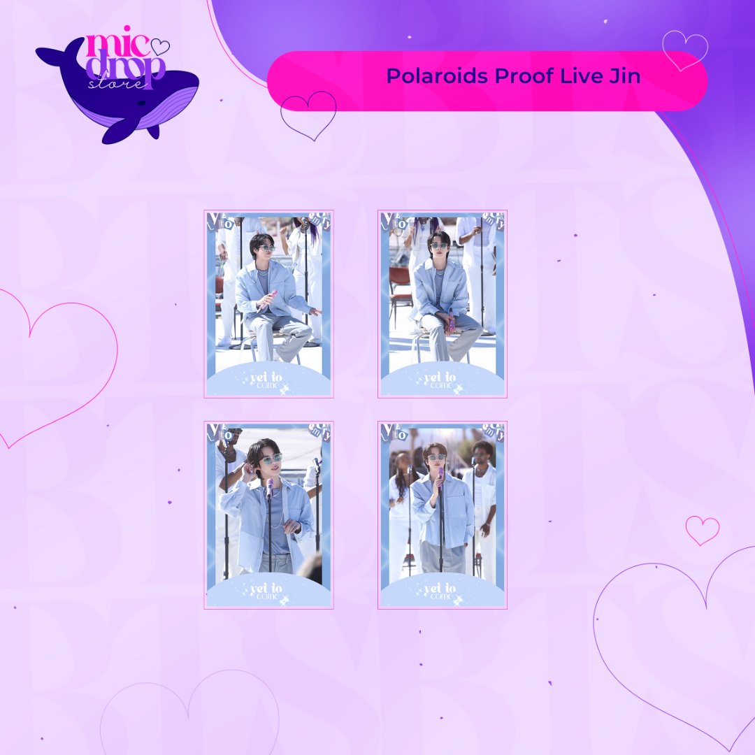 storemicdrop's tweet image. Polaroids proof live

4 polaroids com laminação a brilho ou holográfica.

🎨@lolli_designer 

Link shopee: shope.ee/89yqwOzLM2

🛍️ Shopee, mercado shops, dm.

Frete fixo de R$: 13,00 para todo o Brasil, ou por shopee e mercado shops.

💰 Pix, picpay, shopee e mercado shops.