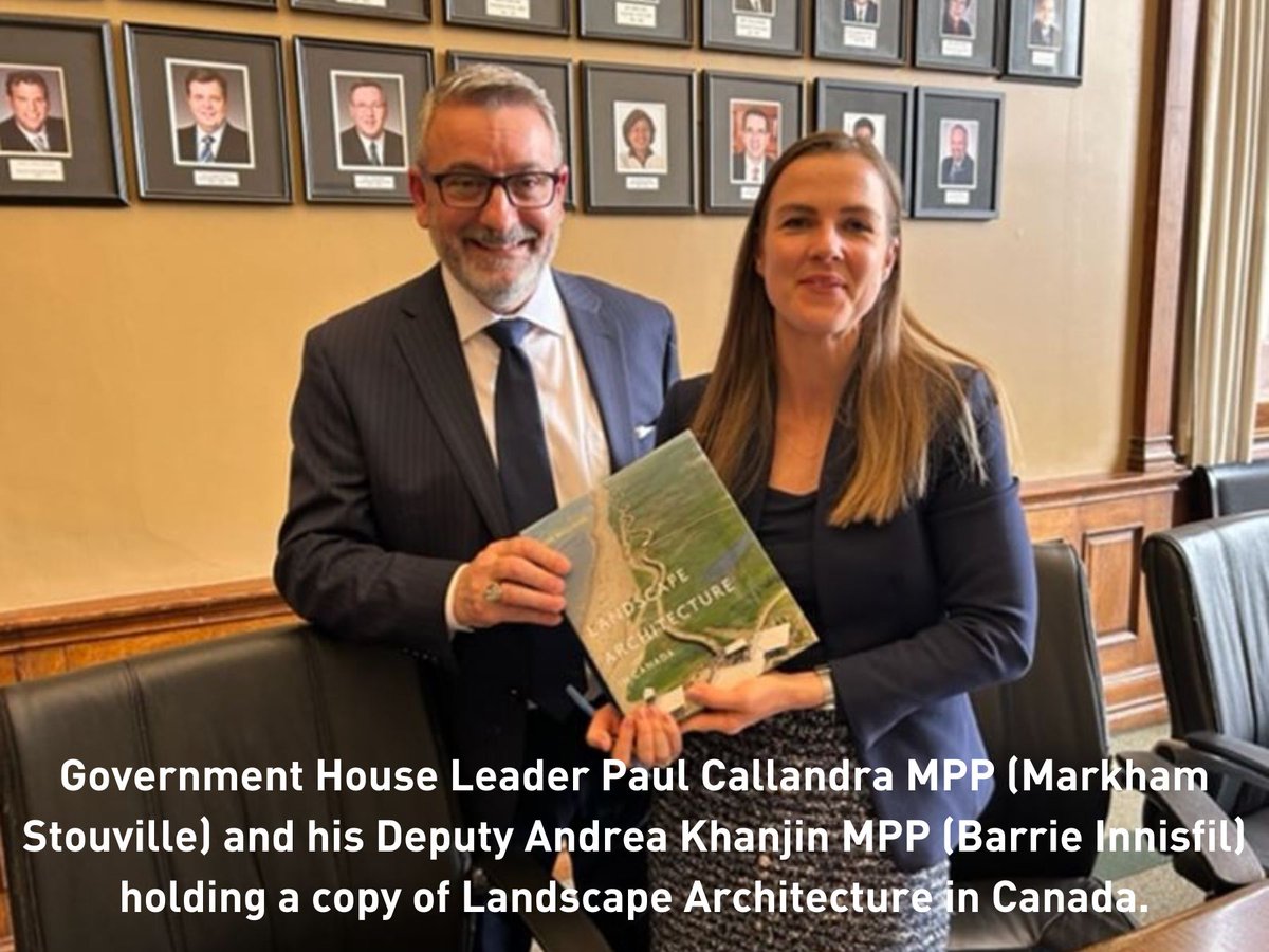 OALA_ON's tweet image. OALA continues to spread the word about the work of  la&apos;s and the need for a Practice Act with MPPs on Wed. March 1.
#advocacy #landscapearchitect
