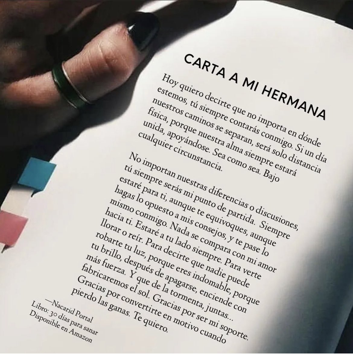 Motivacion_MX_'s tweet photo. Carta a mi hermana https://t.co/hr5vGt4PyJ