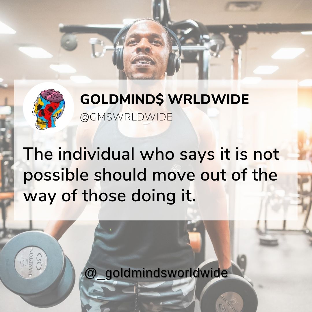 GMSWRLDWIDE's tweet photo. Please step to the left while the rest of us get it DONE! https://t.co/QoZggsNmQO