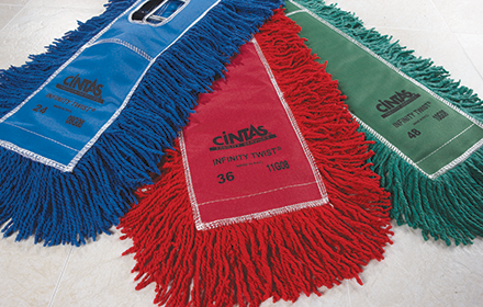 Your facility's floors are only as clean as your mops. Consider partnering with <a href="/CintasCorp/">Cintas Corporation</a> to take advantage of our laundered mop program. It's sustainable and ensures your cleaning team has fresh mop heads when needed. ow.ly/OYra50N2zf8