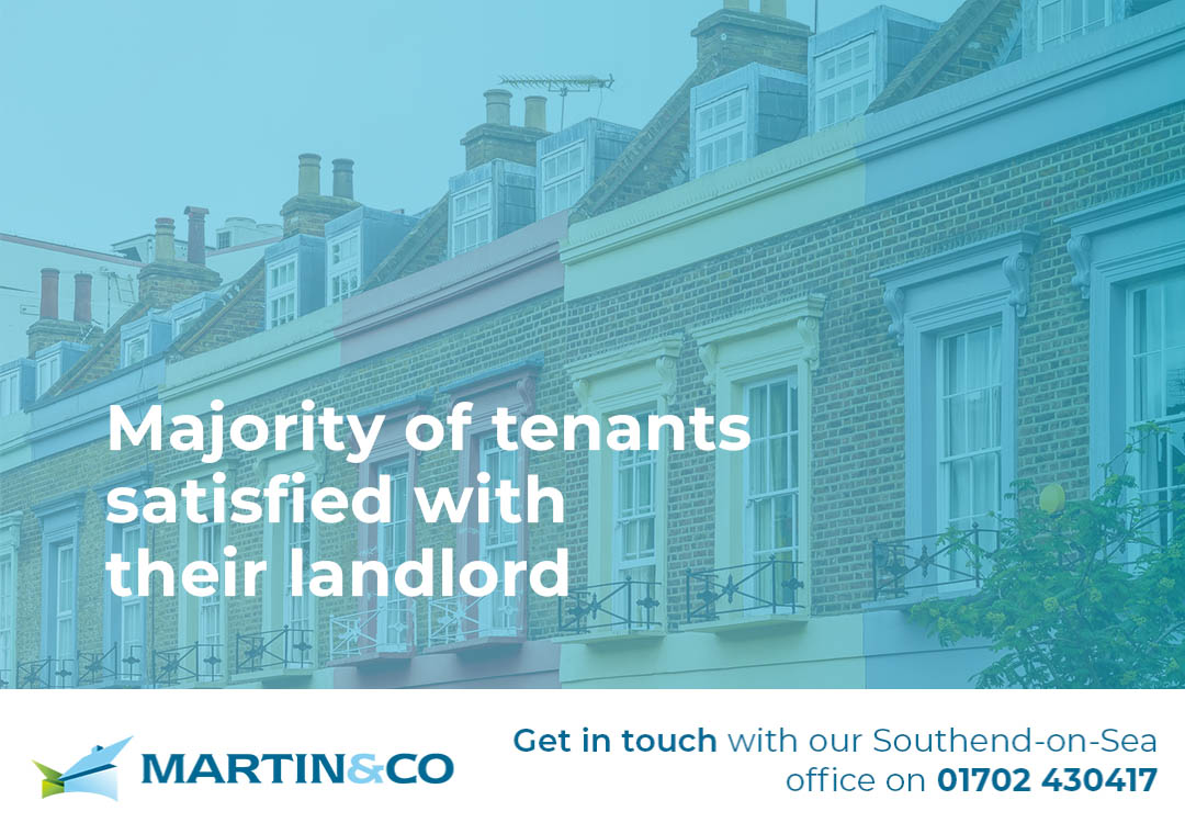 A new survey has revealed how satisfied tenants are with their landlord, with over 80% saying that they were either satisfied (52%) or very satisfied (29%).*

martinco.com/estate-agents-…

*propertyreporter