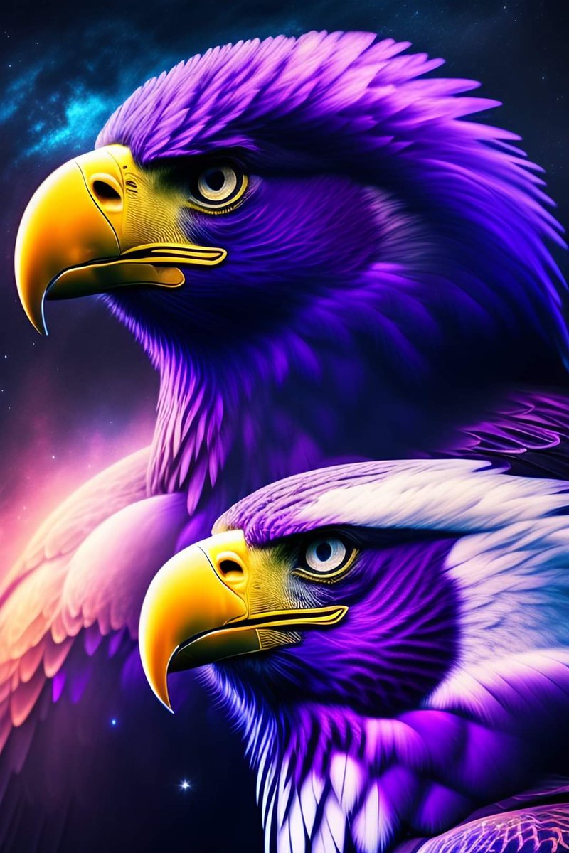 #eagles #purple #aguilas #purplemood #purplefeathers #aves #ilustration #Ilustración #arte #art #birds #purpleeagles #greatart #arteyart #artes #artesgraficas #grafismo #morado #podermorado