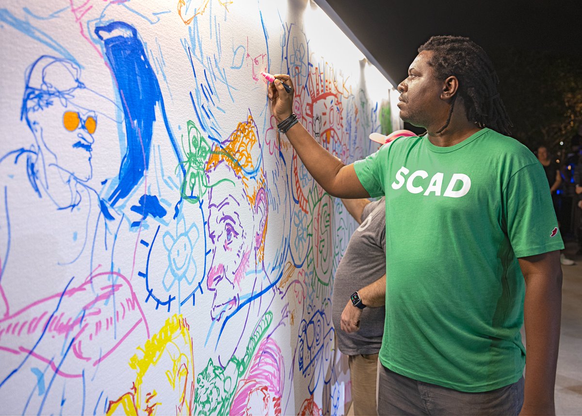 SCADdotedu's tweet photo. ⏰Only a few hours left for #deFINEART 2023, presented by #SCAD. The creativity is next level at @SCADMOA! ✨Highlights from opening night.✨ https://t.co/0EQQPCPMs9