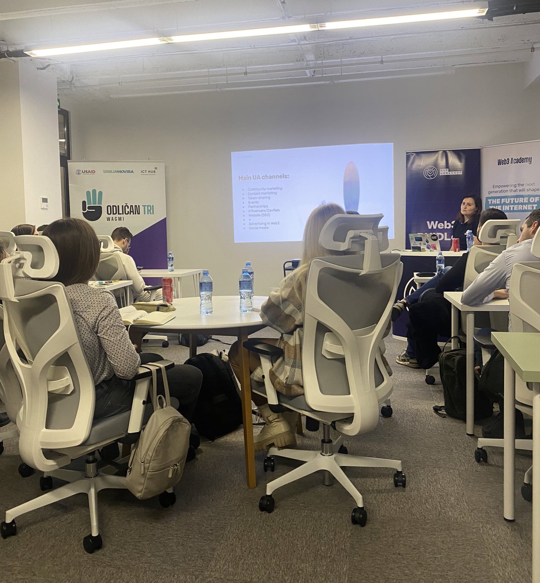 mvpworkshop's tweet image. @tanjaweb3 and the User acquisition in Web3  🚀

#Web3Academy - Marketing &amp;amp; Growth track - week 2 ✨