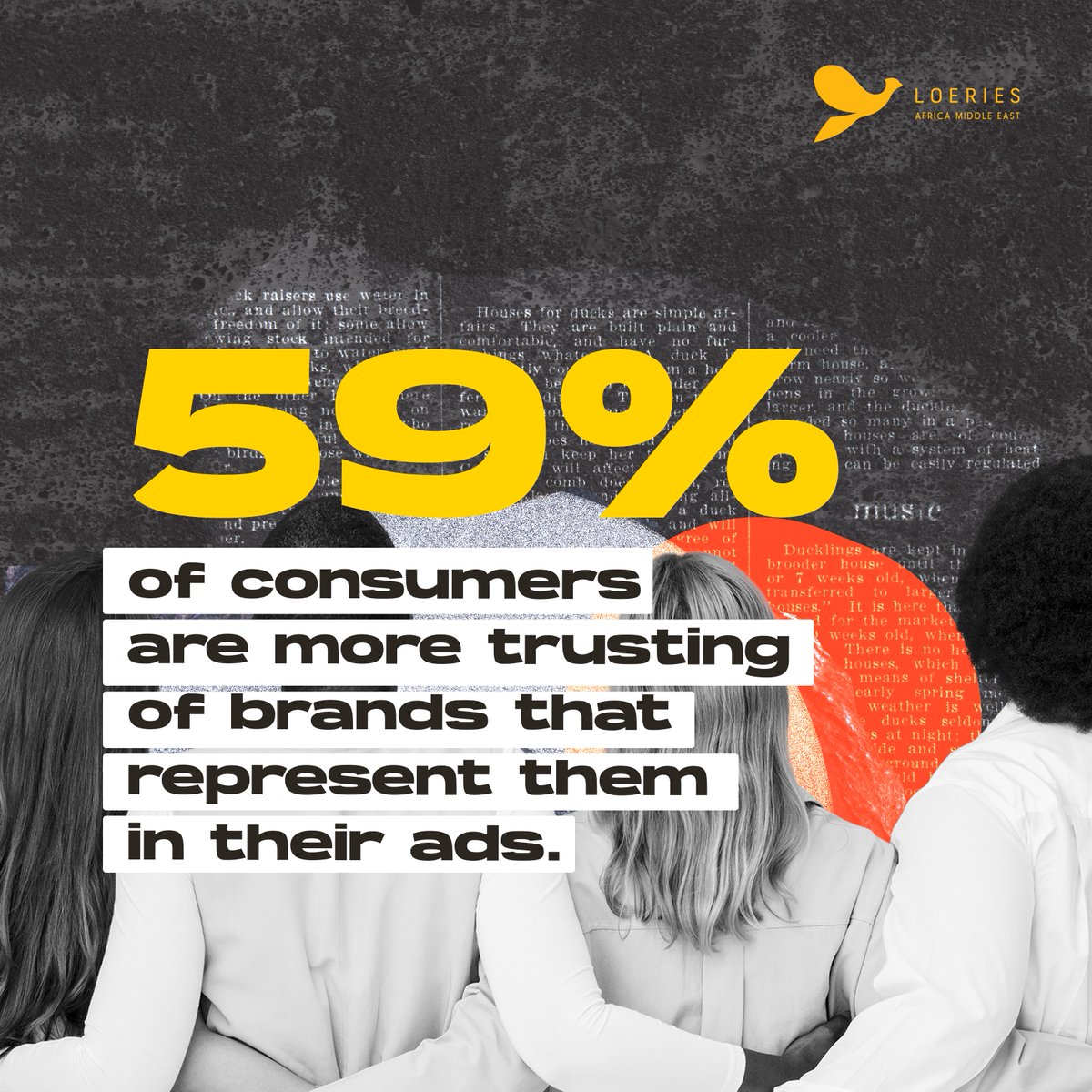 To bond on a deeper level with consumers, brands need to see them, understand them and go as far as representing them in ads. Only then will brands earn consumer trust What brands do you think do this well? #rewritethescript #factcheck #lyc2023