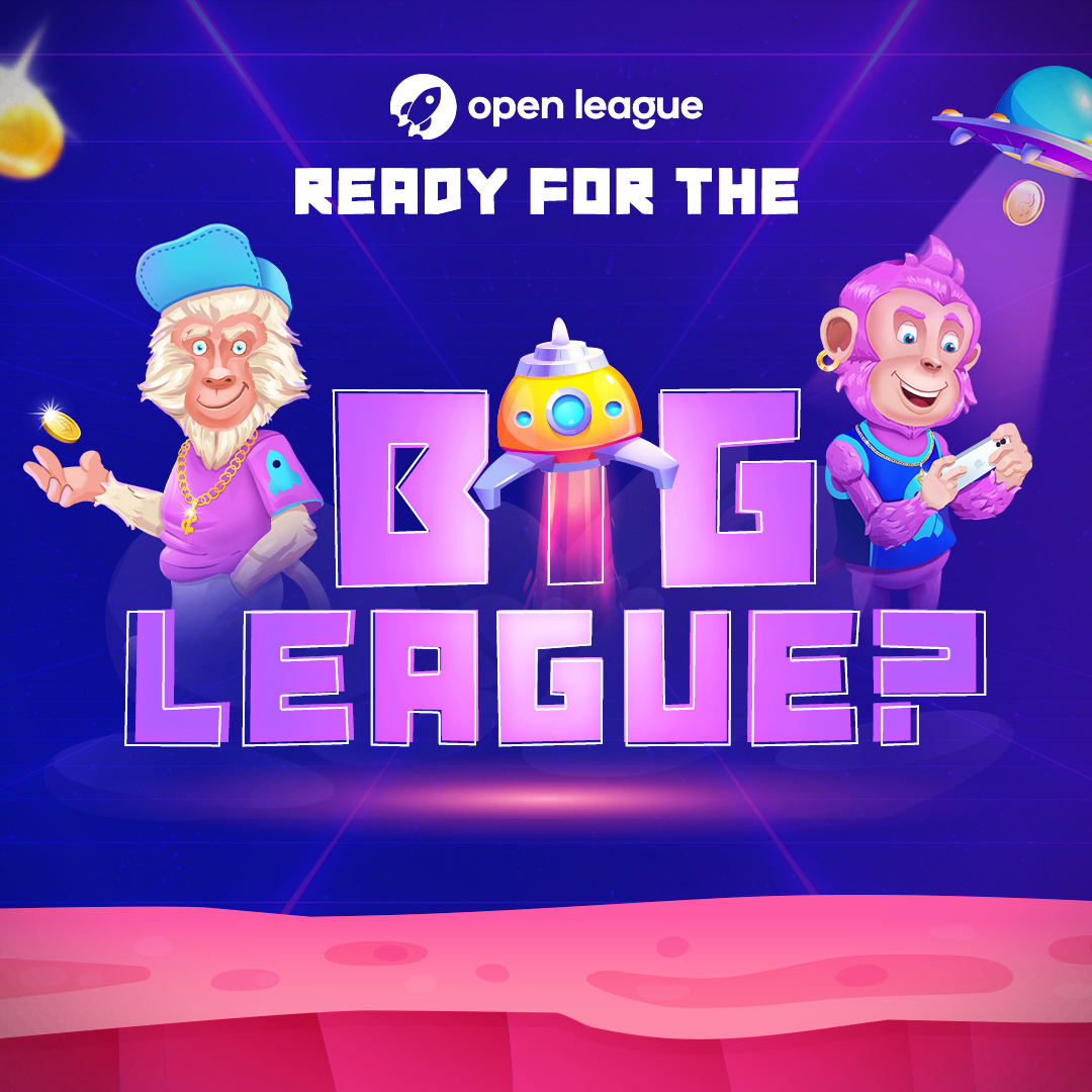 Don't just play the game, own it 💪 

With thrilling games and endless opportunities to win rewards, you'll be making gaming history in no time! 

#OpenLeague #PlayToEarn #P2E #crypto  #NFTGaming #cryptogaming #ThrillingFun