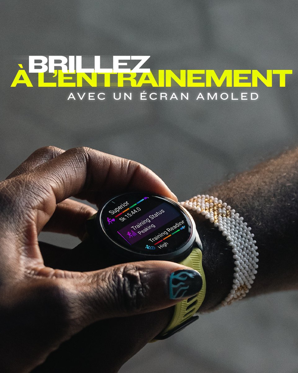 GarminFrance's tweet photo. Découvrez les séries Forerunner 965 et Forerunner 265.

Consultez toutes vos statistiques d'entrainement sur un écran AMOLED ultra-lumineux. Et soyez prêt à exploiter votre potentiel au maximum.

Plus d'information : https://t.co/Nt74mnAGdE https://t.co/Ih2HBQRsks