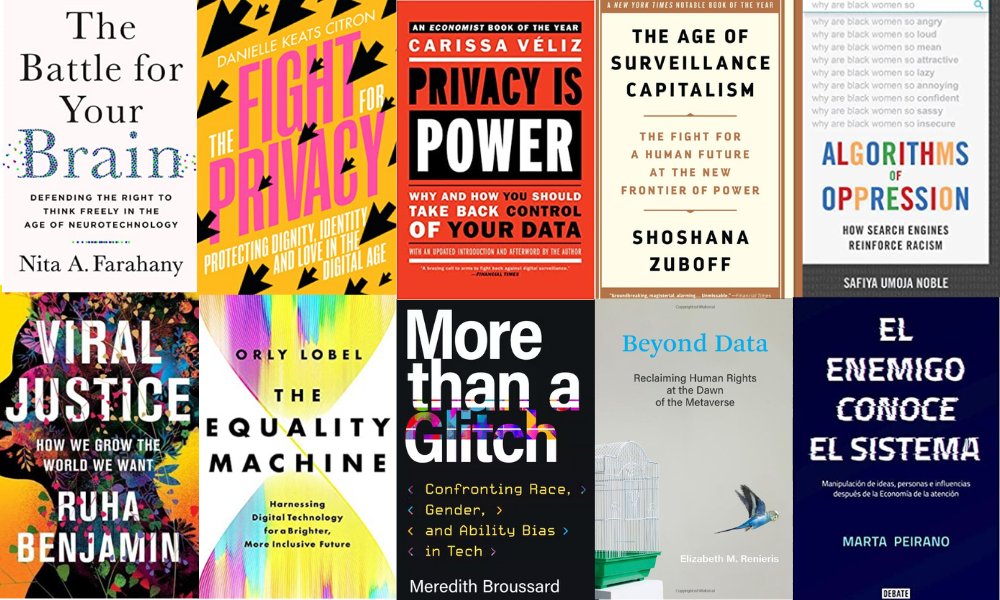 🔥Today is #WorldBookDay 📚 and March is #WomensHistoryMonth - these ten women are changing how we see privacy, AI, and tech, check them out: 

<a href="/NitaFarahany/">Nita Farahany</a> <a href="/daniellecitron/">Danielle Citron</a> <a href="/CarissaVeliz/">Carissa Véliz</a> <a href="/shoshanazuboff/">Shoshana Zuboff</a> @safiyanoble <a href="/ruha9/">Ruha Benjamin</a> <a href="/OrlyLobel/">Orly Lobel</a> <a href="/merbroussard/">Meredith Broussard</a> <a href="/hackylawyER/">Elizabeth M. Renieris</a> <a href="/minipetite/">Marta Peirano</a>