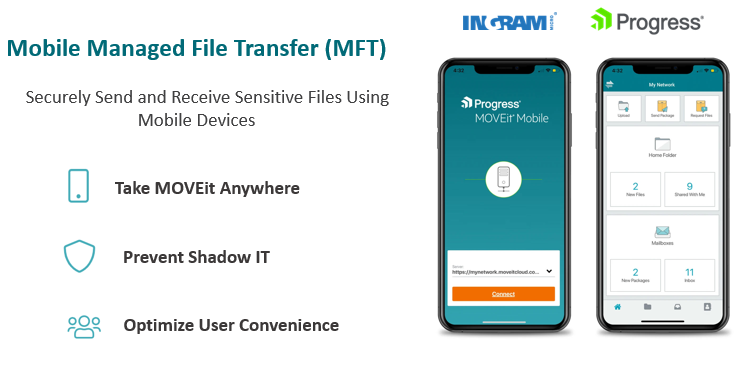 The free <a href="/ProgressSW/">Progress</a> #MOVEit Mobile app extends the award-winning managed file transfer capabilities of #MOVEit Transfer to mobile devices. Users can send pictures, documents, forms, and other files directly from their smartphones or tablets.
Learn More: lnkd.in/djhcTJMf