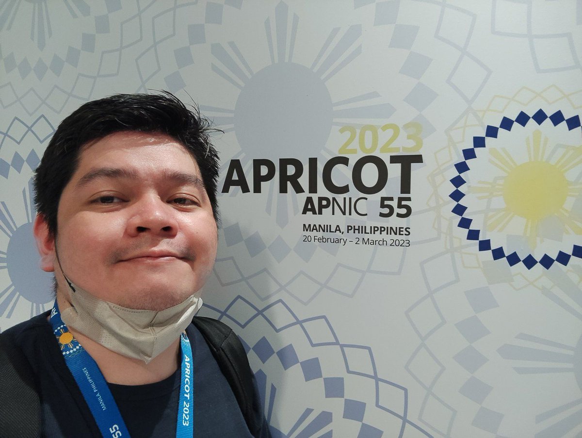 ivanobelidor's tweet photo. Thanks #APRICOT2023 , @apnic @PHNOG and @ApnicFoundation for recharging me thru powerhouse mentorship, empowering topics and connecting wonderful people and community. Looking forward to more events and activities.
#reCHARGE #connect #WORTHshops #diversity #inclusivity https://t.co/37GaaTN7aX