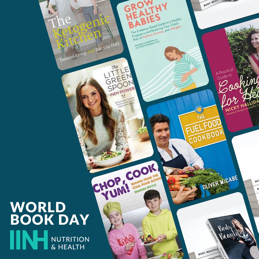 LearnNutrition's tweet photo. 𝗛𝗮𝗽𝗽𝘆 𝗪𝗼𝗿𝗹𝗱 𝗕𝗼𝗼𝗸 𝗗𝗮𝘆! 📚

We are immensely proud to showcase some of our graduates that have gone on to publish their own books! 

#WorldBookDay #WorldBookDay2023 #iinh #nutrition https://t.co/m6k1sLxB2E