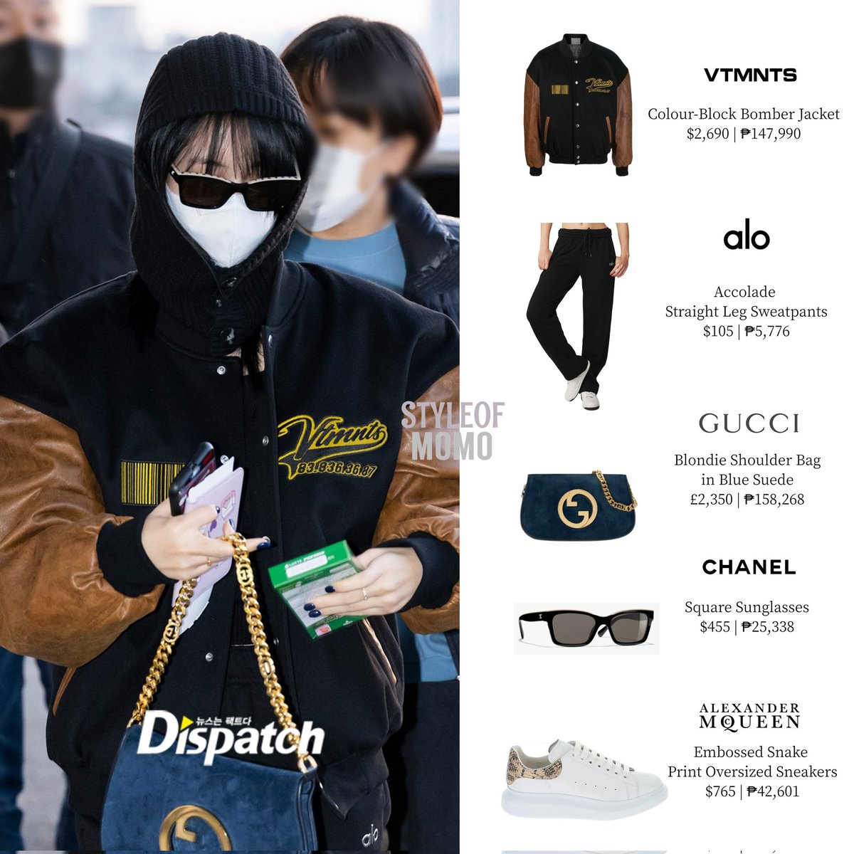 styledbymomo's tweet photo. MOMO
230214 Departure from GMP Airport 🛫
230216 Arrival at GMP Airport 🛬

— #vtmnts #alexandermcqueen #chanel #gucci #aloyoga #celine

@JYPETWICE
@JYPETWICE_JAPAN

#TWICE #트와이스 #모모 #MOMO #MOMOstyle #TWICEstyle https://t.co/8aSXjBXTIc