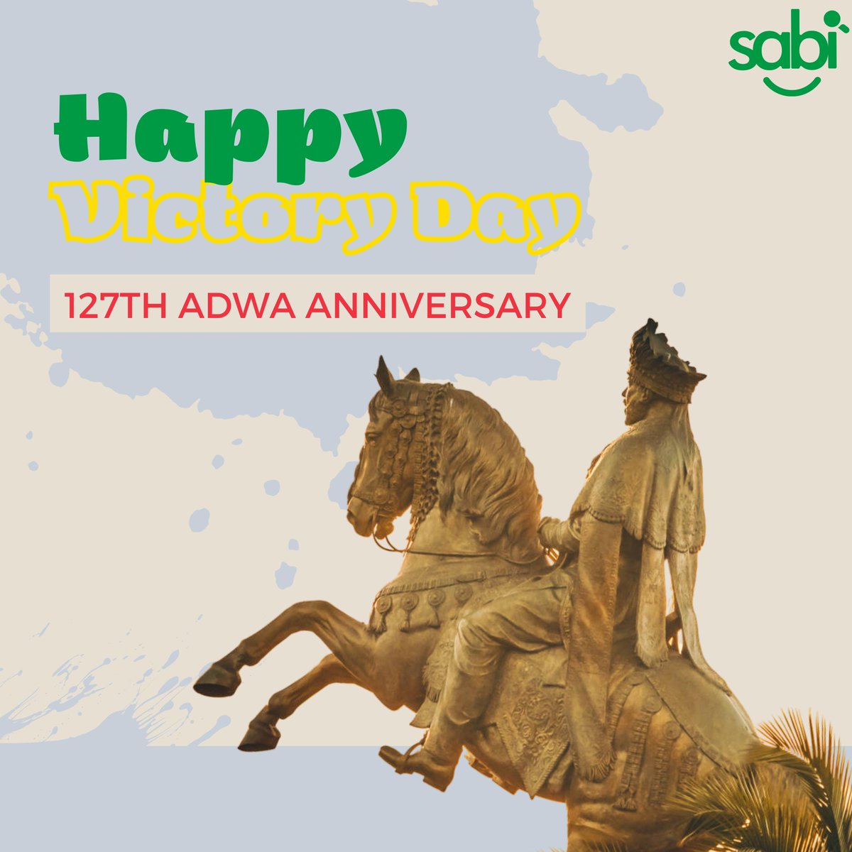 Today, we celebrate the triumph of Adwa and the resilient spirit of Africa! As we continue to empower startups with affordable and vetted tech talent sourced from the continent, we honor the legacy of those who fought for our freedom. #sabiworks #adwa #AfricanExcellence #Ethiopia