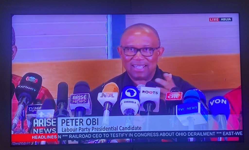 I will continue to appeal to the Nigerian youth, it's a long journey and I'm with you all the way, no matter how long. 

They are determined for us not to succeed and we are also determine to succeed. - H.E Peter Obi
 #PeterObiMyPresident
