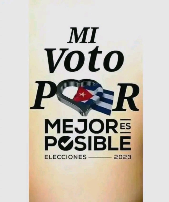 #YoVotoXTodos. Mi voto unido será la expresión de mi apoyo incondicional al "Proceso Revolucionario Cubano".
#MejorEsPosible
#ProvinciaGranma