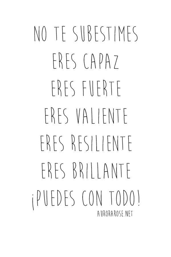 Puedes con todo!
#FelizJuevesATodos