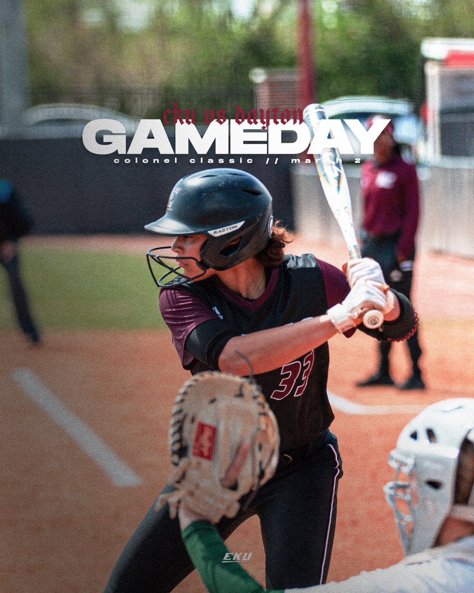 Time to kick off the Colonel Classic! 🤠

🆚 - Dayton
📌 - Richmond, KY
🏟️ - Gertrude Hood Field
⏰ - 4:30 PM
🎟️ - bit.ly/3IG9tI5
📺 - es.pn/3kIRUiL
📊 - bit.ly/2TGZZoH

#GoBigE