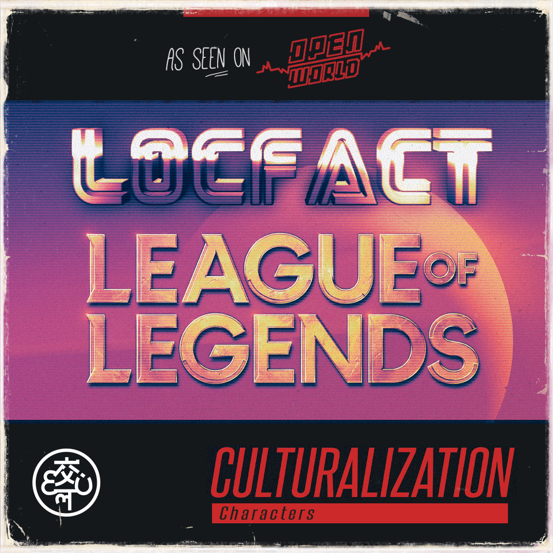 OpenWorldVC's tweet photo. Thanks to special insight from the #RiotGames #VideoGameLocalization team, we've learned that some of our favorite playable characters in #LeagueOfLegends  have been influenced by different real-world cultures. Can you guess which ones? ✨

https://t.co/t4Ko6UNoqw https://t.co/JJIsPgJyZK
