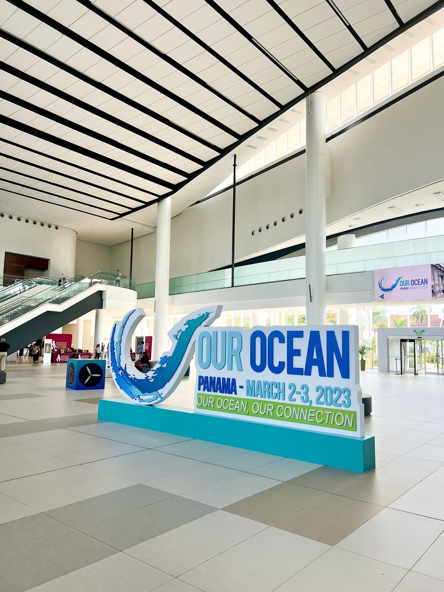Excited to get underway at @OurOceanPanama! 💙🌊 #OurOcean2023